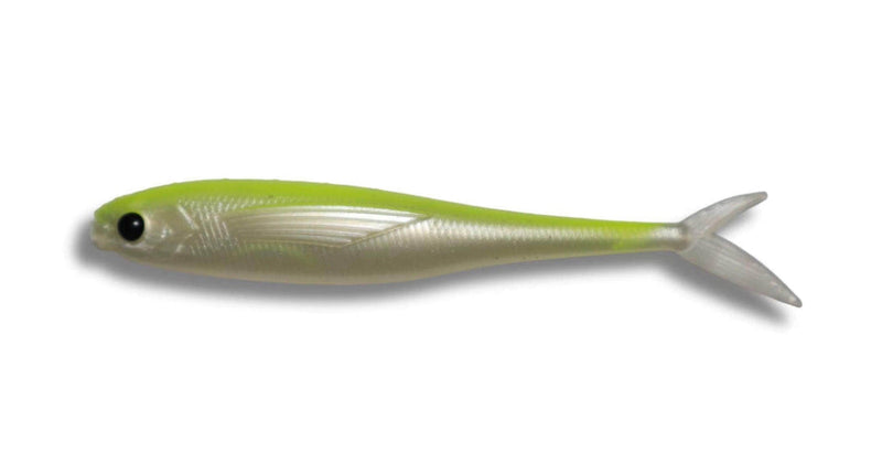 Load image into Gallery viewer, S Tackle Fish Tail Minnow 3D 5" [COL:Fluro Pearl]
