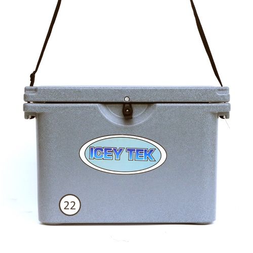 Icey Tek One Skin Esky 22lt [COL:Grey]