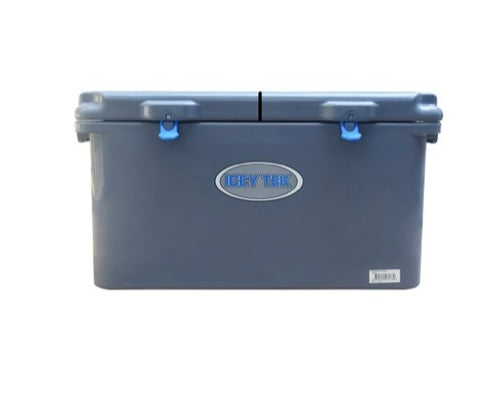 Load image into Gallery viewer, Icey Tek One Skin Cooler 75lt Split Lid [COL:Grey]
