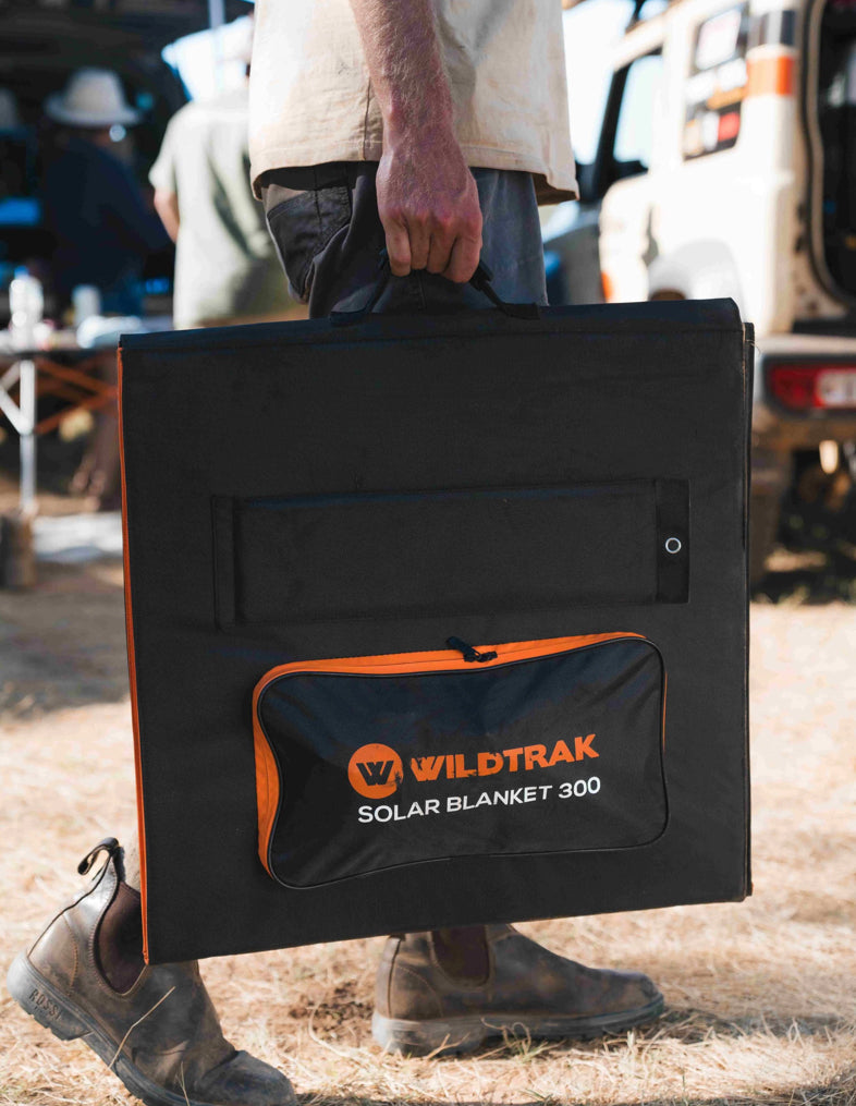 Load image into Gallery viewer, Wildtrak Hight Output Folding Solar Blanket - 300 Watt
