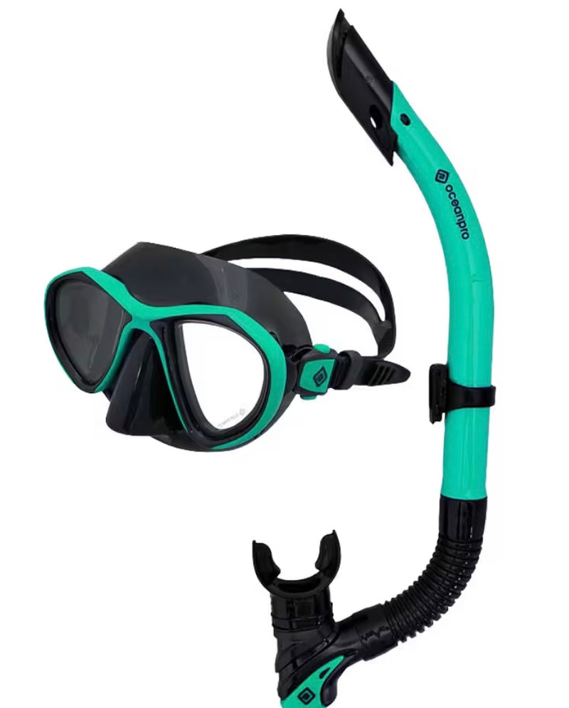 Load image into Gallery viewer, Ocean Pro Wistari Mask/Snorkel Set
