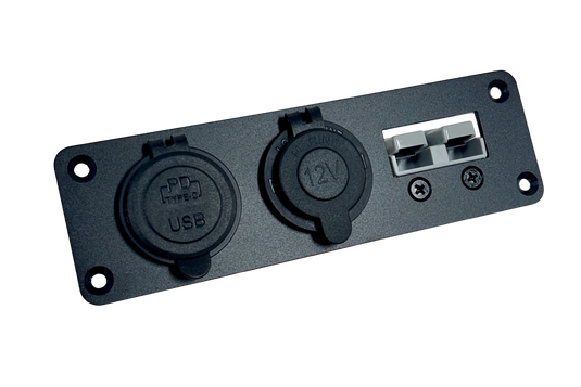 Wildtrak Anderson Style Connection Panel Mount with USB C PD Charger