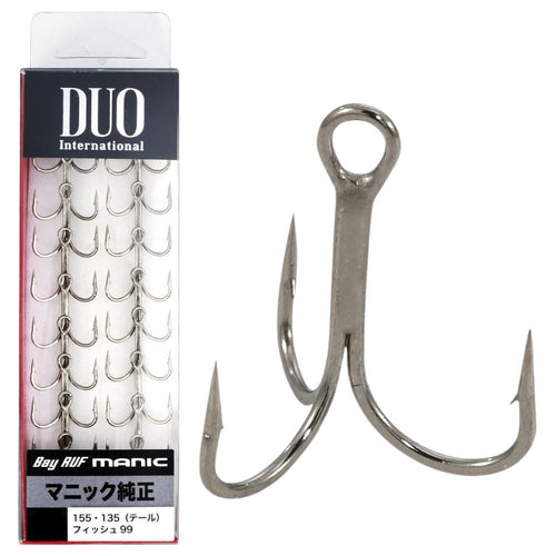 Duo Bay Ruf Manic Treble Hooks (20 Pack)