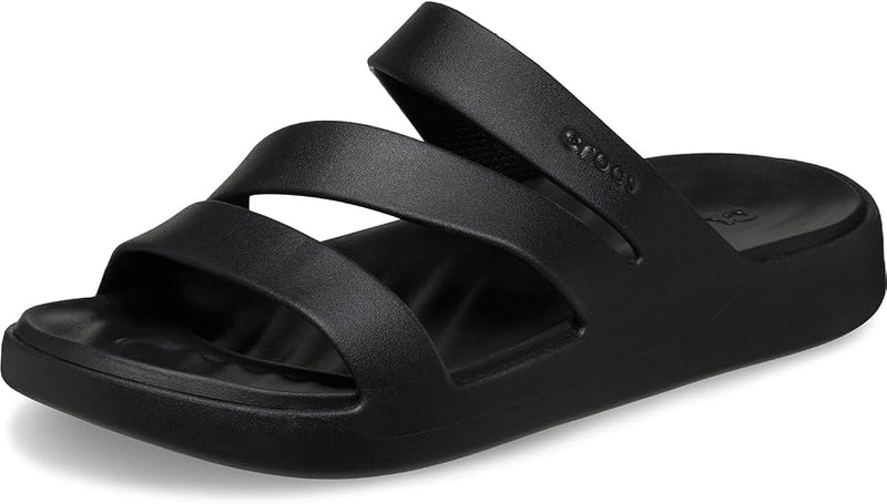 Load image into Gallery viewer, Crocs Getaway Strappy Sandals Womans - Black [SIZ:W6]
