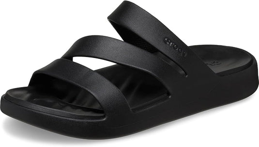 Crocs Getaway Strappy Sandals Womans - Black [SIZ:W6]