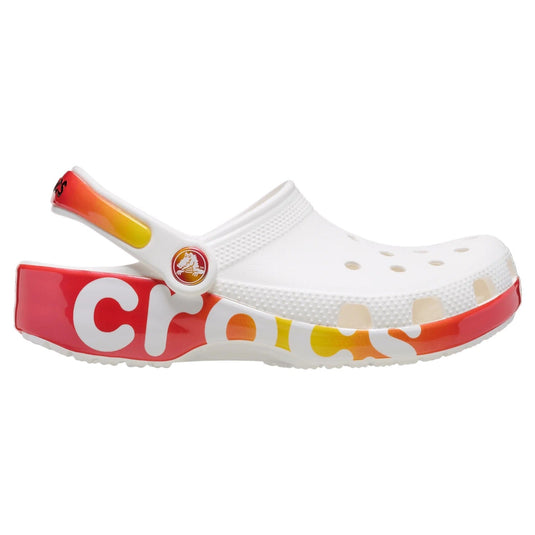 Crocs Reflector Classic Clog Toddler - White/Multi [TOD:C11]