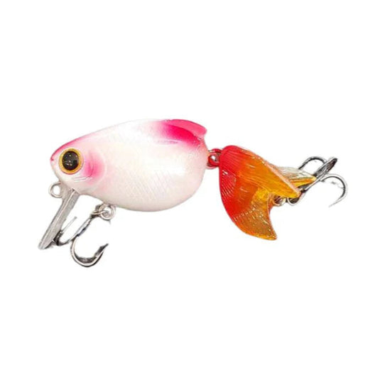 Superse The Gold Fish 60mm 7g (Floating) [COL:White Red Tail]
