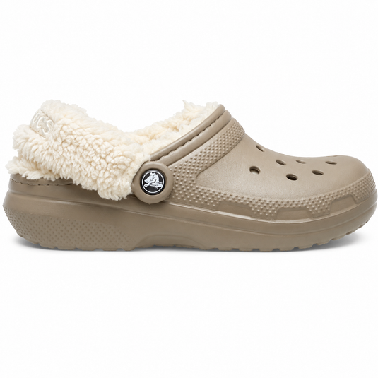 Crocs Classic Clog Fleece Lined - Mushroom/Bone [SIZ:M4/W6]