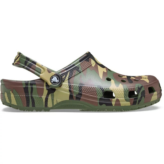 Crocs Classic Clog - Army Green Camo [SIZ:M10/W12]