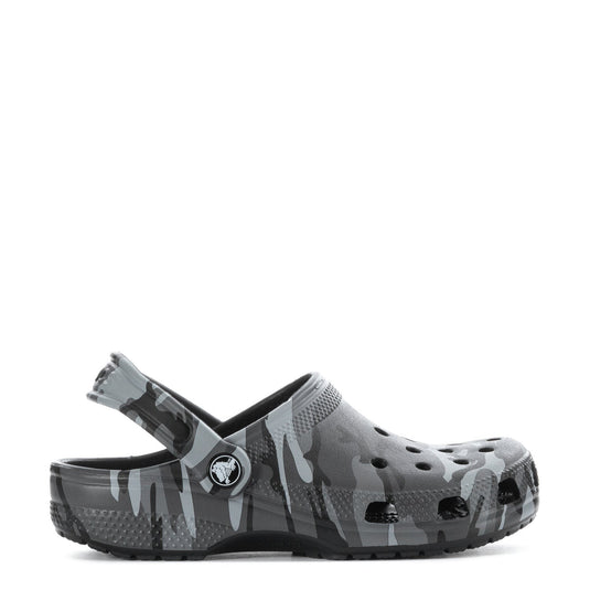 Crocs Classic Clog Toddler - Camo Charcoal/Black [SIZ:C11]