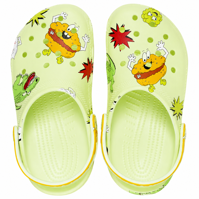 Load image into Gallery viewer, Crocs Classic Clog Kids - Glow Light Silly Slime [SIZ:C11]
