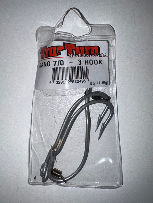 Tru-Turn 3 Hook Swivel Gangs (5 pk)