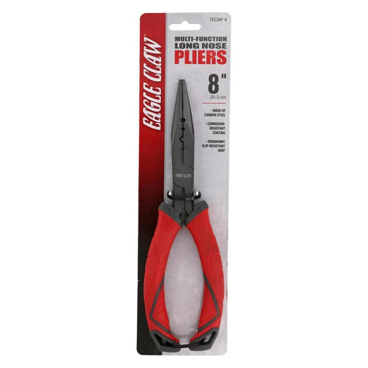 Eagle Claw 8” Multi Function Long Nose Pliers