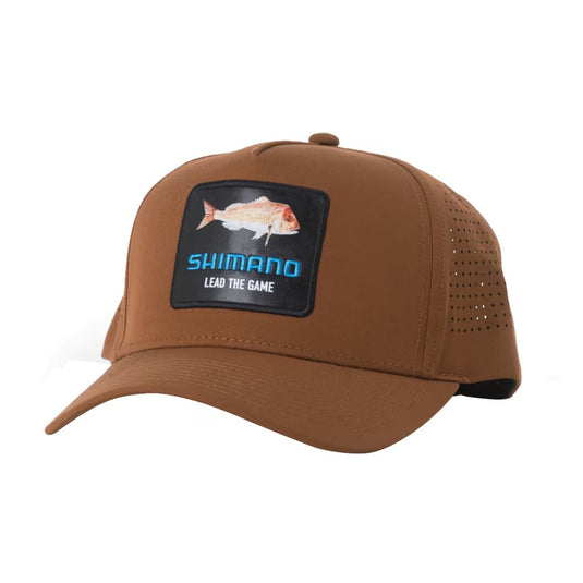 SHIMANO LTG Trucker Cap Snapper - Oak