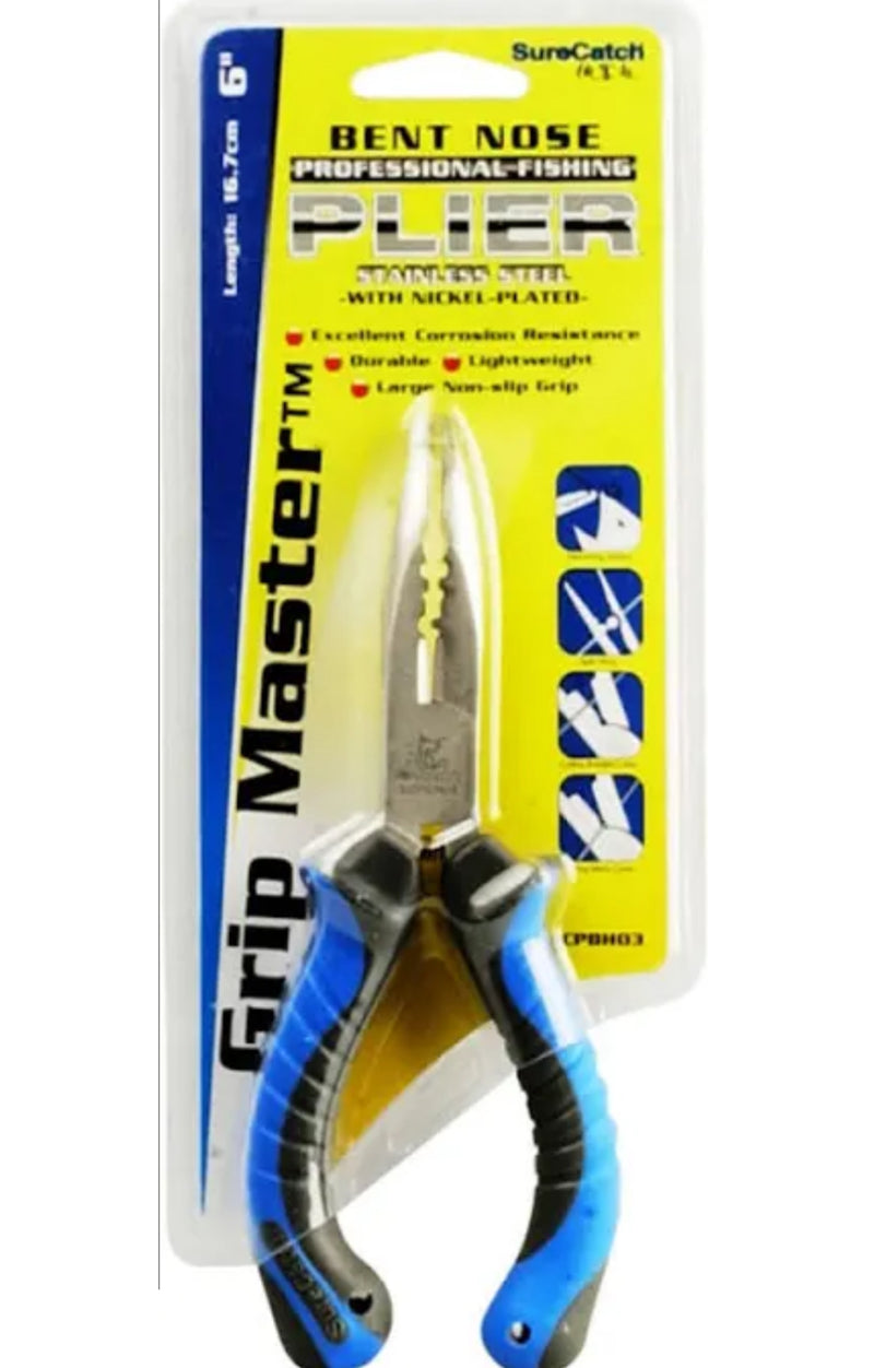 Load image into Gallery viewer, Sure Catch Bent Nose Pliers
