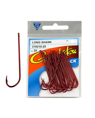 Gamakatsu Long Shank Red Value Packs