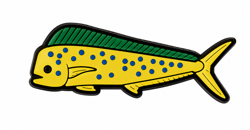 Load image into Gallery viewer, Reef Lagoon Individual Shoe Charms [STY:Mahi Mahi]
