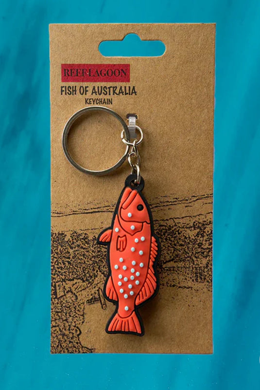 Reef Lagoon Keychain [STY:Common Coral Trout]