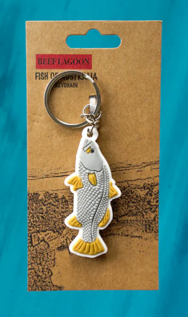 Load image into Gallery viewer, Reef Lagoon Keychain [STY:Barramundi]
