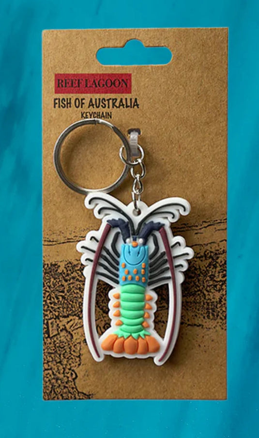 Reef Lagoon Keychain [STY:Ornate Lobster]