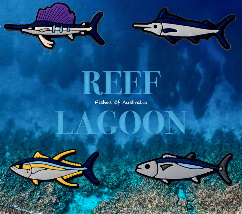 Load image into Gallery viewer, Reef Lagoon Shoe Charm Pack [STY:Bluewater]
