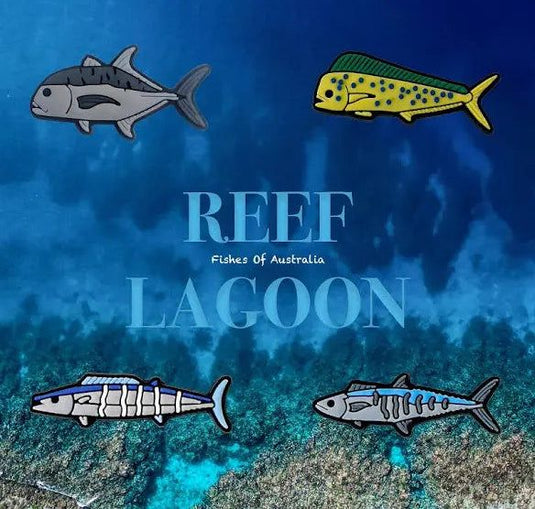 Reef Lagoon Shoe Charm Pack [STY:Pelagic]