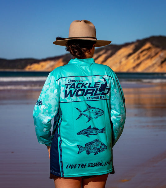 Tackle World Surf Series Jersey Light Dart/Whiting/Bream [SIZ:XS]
