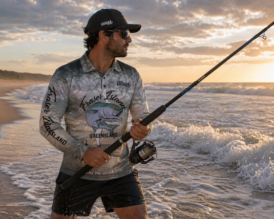 Tackle World Fraser Island (K'Gari) Tailor Jersey [SIZ:XS]