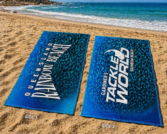 Tackle World Bait Ball Beach Towel