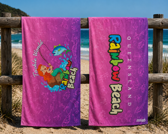 Tackle World Mermaid Beach Towel