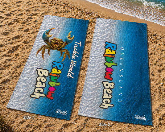 Tackle World Angry Crab Beach Towel