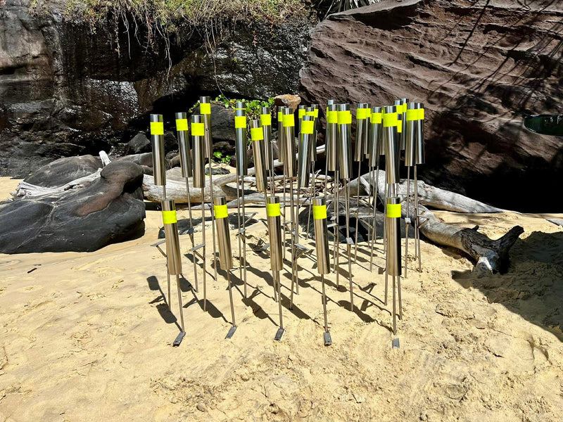 Load image into Gallery viewer, 316 Stainless Aussie Norm's Surf Rod Holders 
