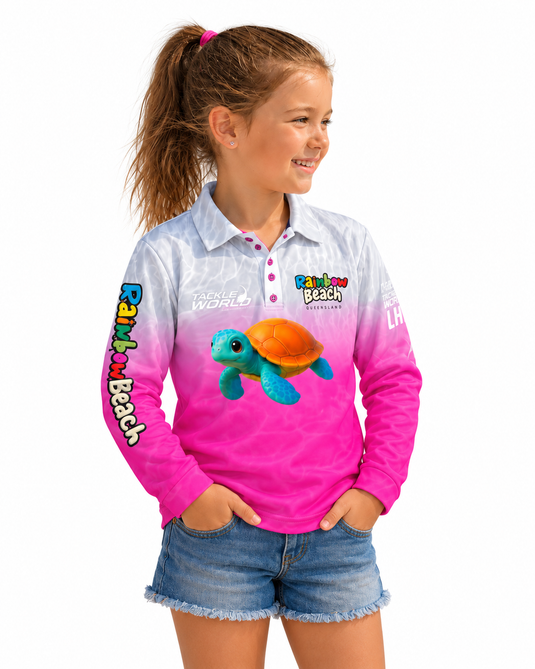 Tackle World Girls Turtle Jersey [SIZ:2Y]