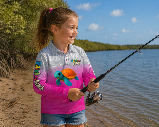 Tackle World Girls Turtle Jersey [SIZ:2Y]