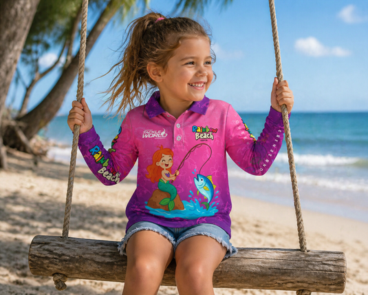 Tackle World Girls Mermaid Jersey [SIZ:8Y]