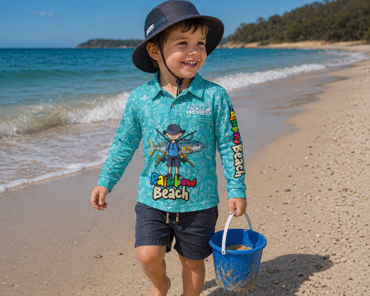 Tackle World Boys Rainbow Beach Jersey [SIZ:2Y]