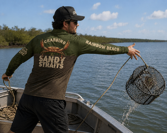 Tackle World Adult Crabbing Sandy Straits Jersey [SIZ:XS]
