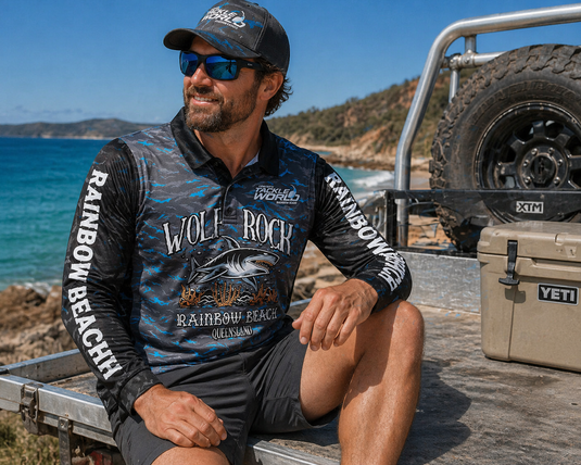 Tackle World Wolf Rock Fishing Jersey [SIZ:XS]
