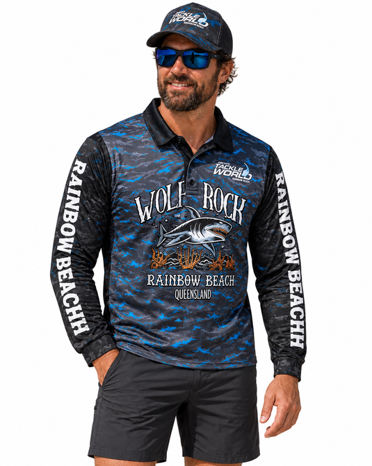 Tackle World Wolf Rock Fishing Jersey [SIZ:XS]