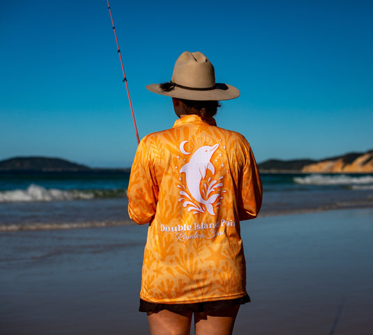 Tackle World Double Island Dolphin Fishing Jersey [SIZ:XS]