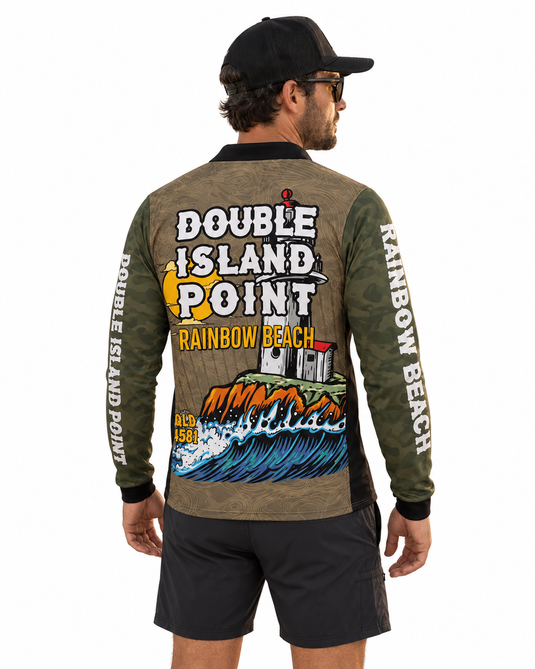 Tackle World Double Island Lighthouse Fishing Jersey [SIZ:XS]