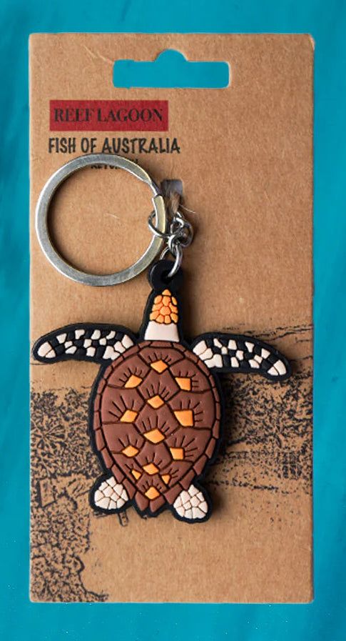 Load image into Gallery viewer, Reef Lagoon Keychain [STY:Hawksbill Turtle]
