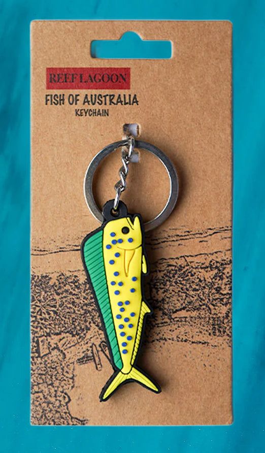 Load image into Gallery viewer, Reef Lagoon Keychain [STY:Mahi Mahi]

