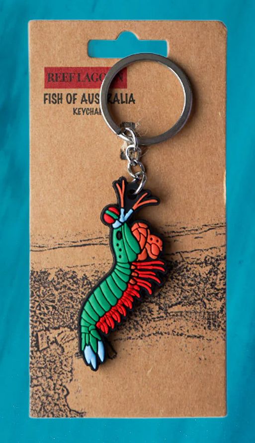Reef Lagoon Keychain [STY:Mantis Shrimp]