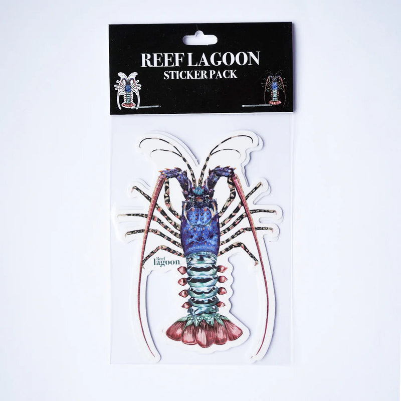 Load image into Gallery viewer, Reef Lagoon Sticker Pack [STY:Ornate Rock Lobster]
