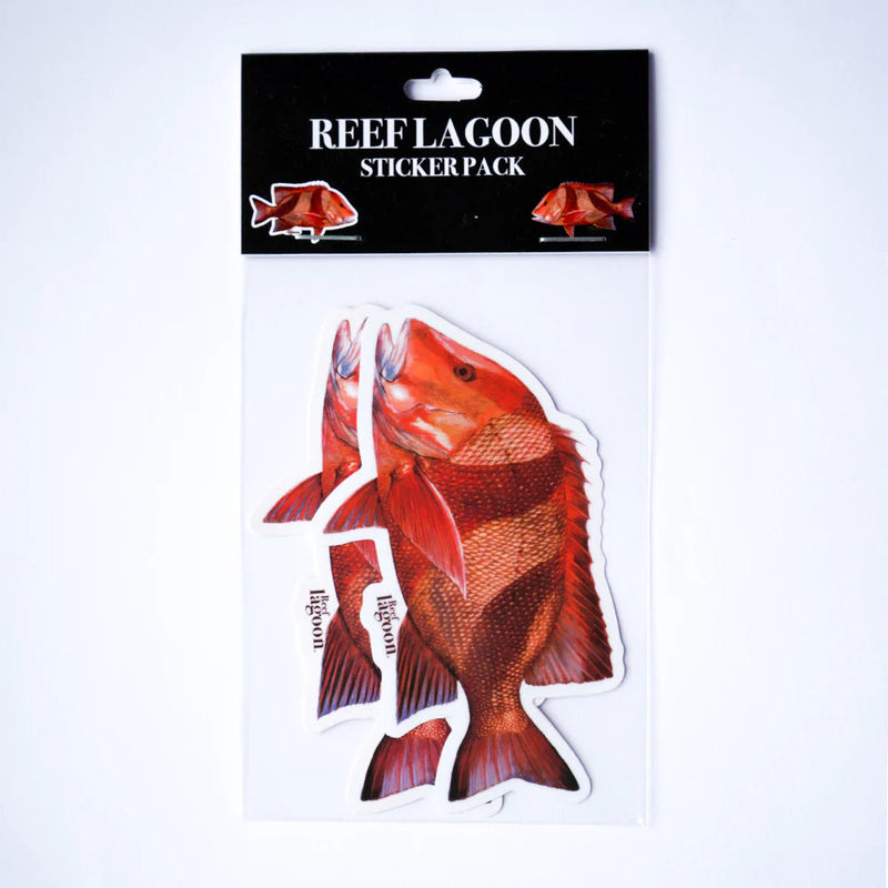 Load image into Gallery viewer, Reef Lagoon Sticker Pack [STY:Red Emperor]
