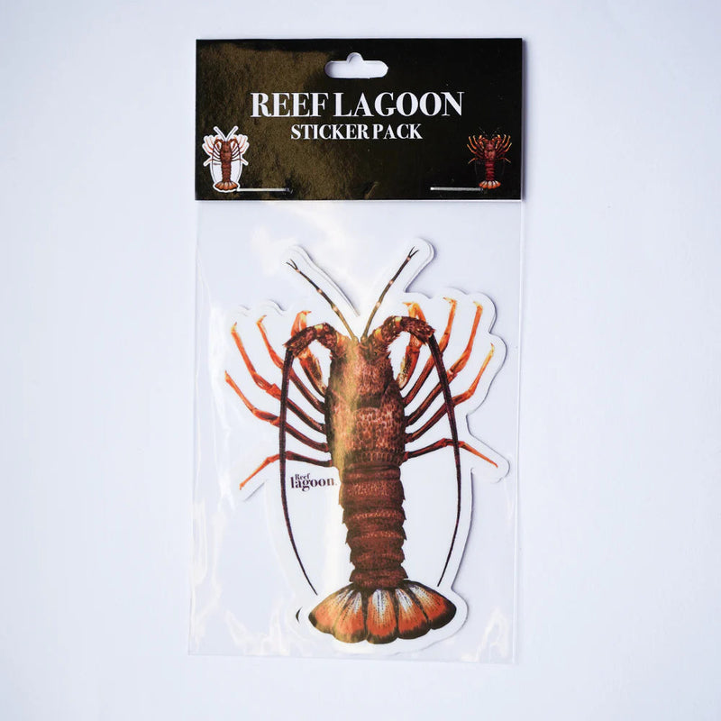 Load image into Gallery viewer, Reef Lagoon Sticker Pack [STY:Southern Rock Lobster]
