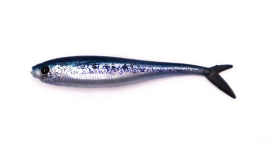 S Tackle Fish Tail Minnow 3D 5" [COL:WA Pilchard 3D]