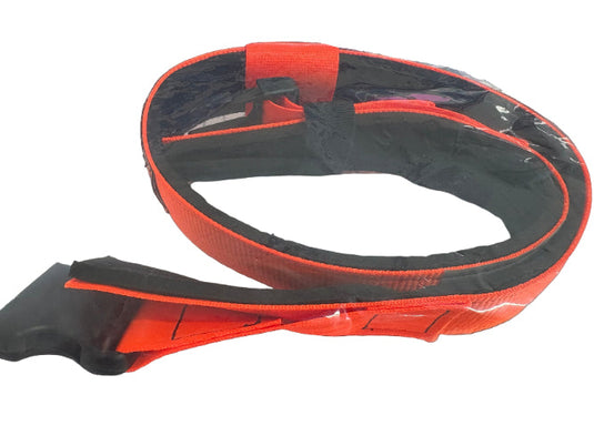 Life Sabers Cushioned Worming Belt - Orange Small/ Medium Waist