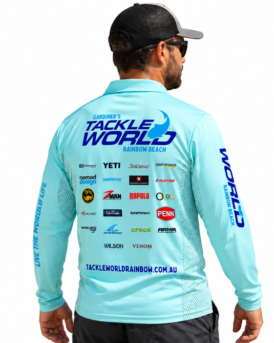 Tackle World Tournament Polo Jersey - SEAFOAM [SIZ:XS]